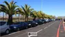 Posti auto scoperti e percorso pedonale di Parcheggio P9 Aeroporto Nizza