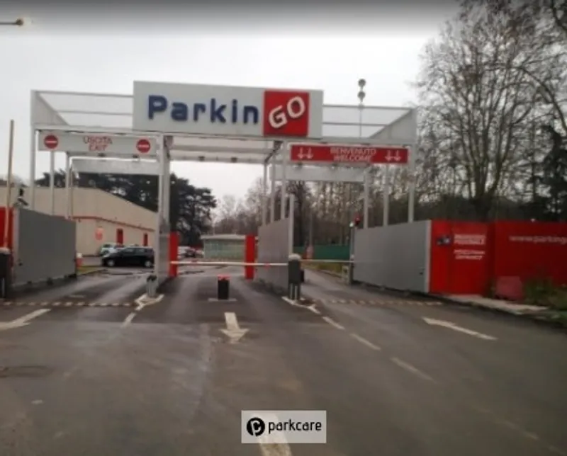 Area di accesso ed uscita da ParkinGO Linate