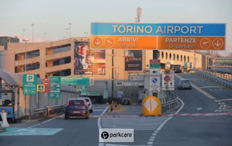 Entrata al Parcheggio Ufficiale Aeroporto Torino