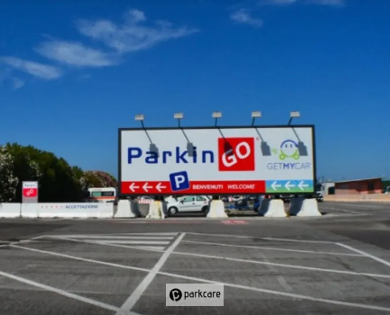 Entrata di Parking and Go Fiumicino